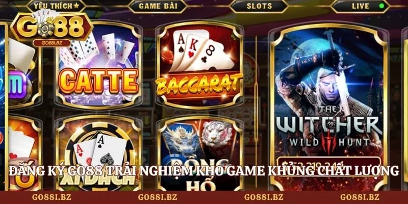 Đăng Ký GO88 - Khởi Tạo Tài Khoản Nhanh Chỉ Trong 2 Phút 2 Go88 Đăng ký GO88 trải nghiệm kho game khủng chất lượng