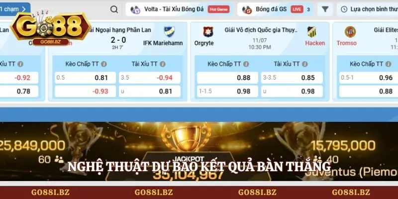 Nghệ thuật dự báo kết quả bàn thắng